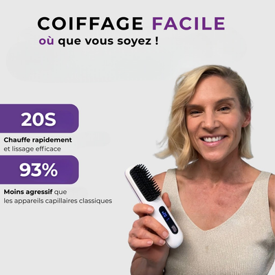 Brosse Lissante Portable Liss'Up™PRO